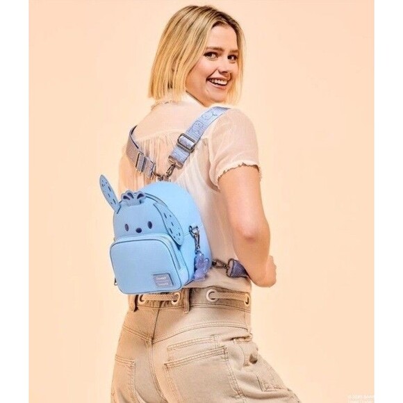 Loungefly Sanrio Pochacco Monochrome Convertible Mini Backpack & Crossbody Bag main image 13